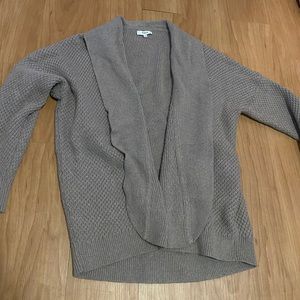 Open front cardigan